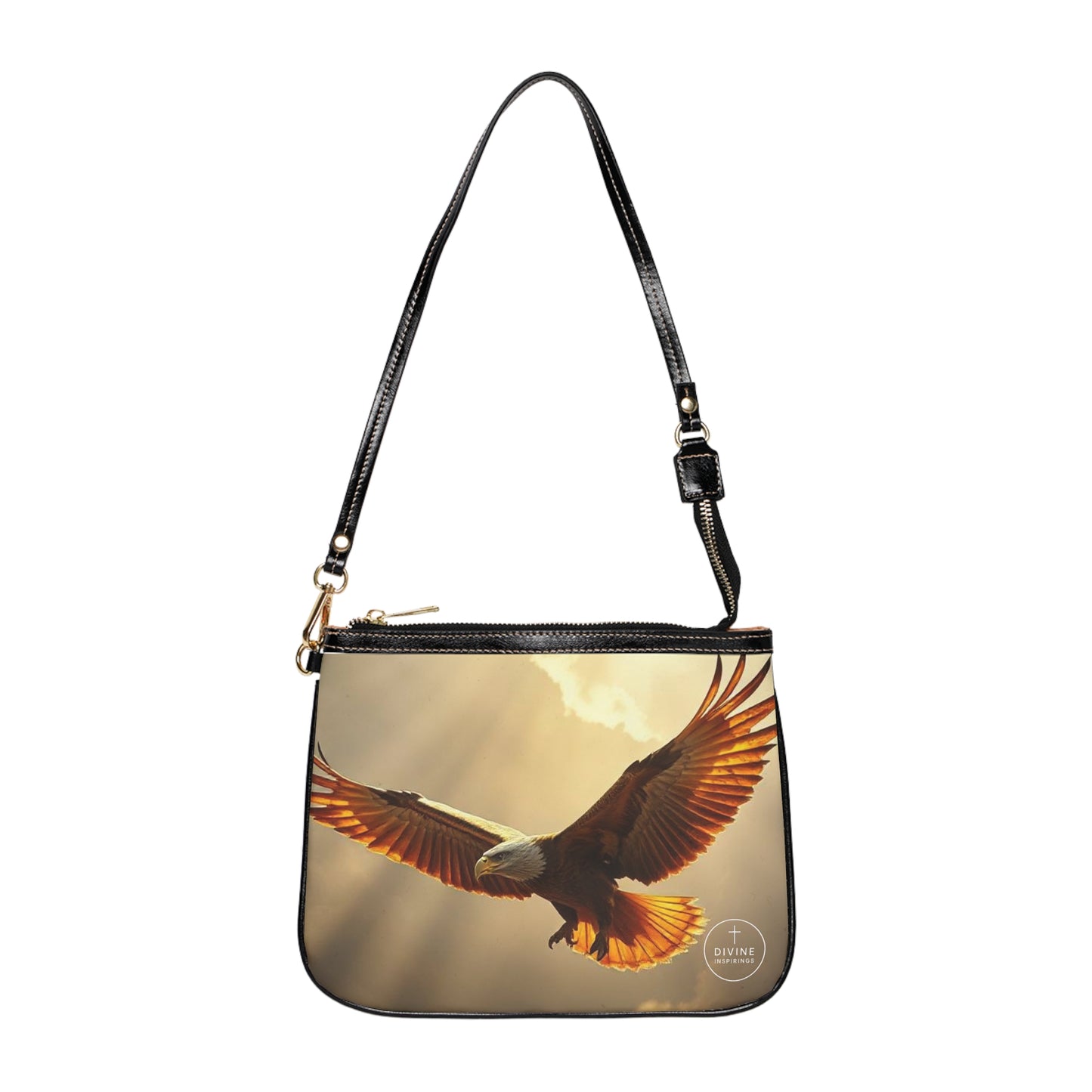 Morning Glory Eagle Shoulder Purse