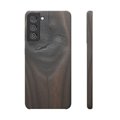 Dark Wood Grain Samsung Snap Case