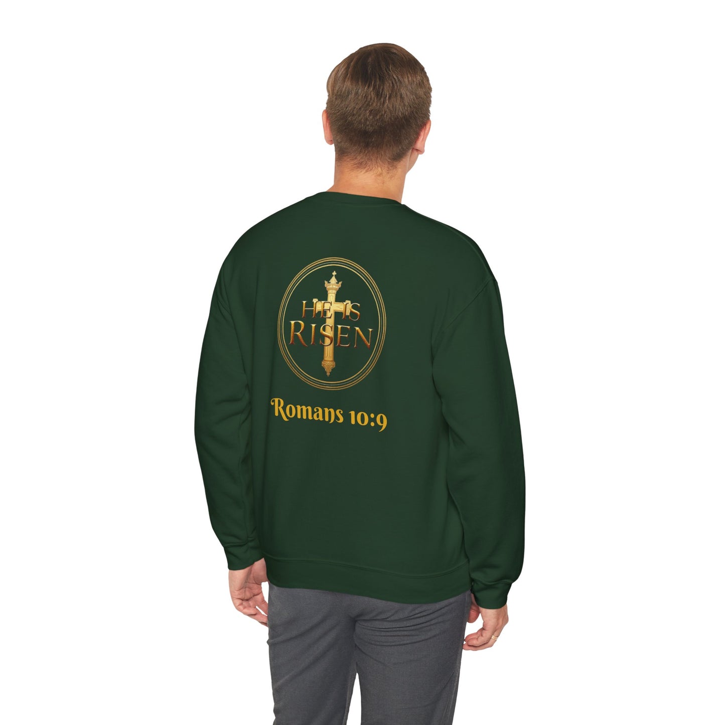 Jesus Is Lord (Gold Ed) - Men's Faith Sweater