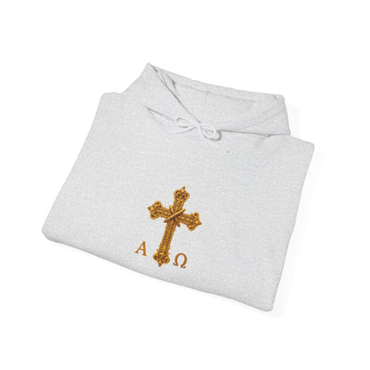 “Soon” Cross Women’s Hoodie – Back Print Christian Declaration