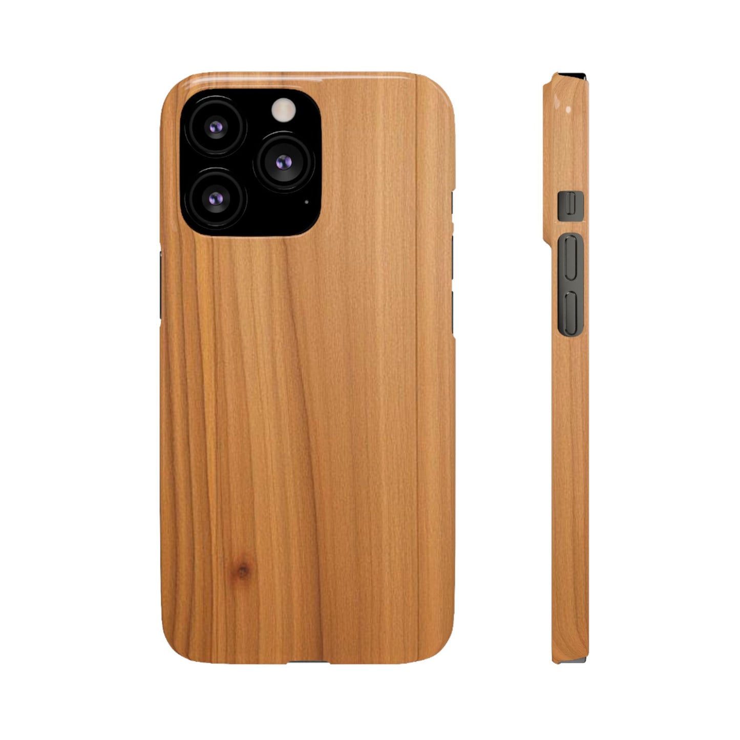 Natural Wood Grain iPhone Snap Case