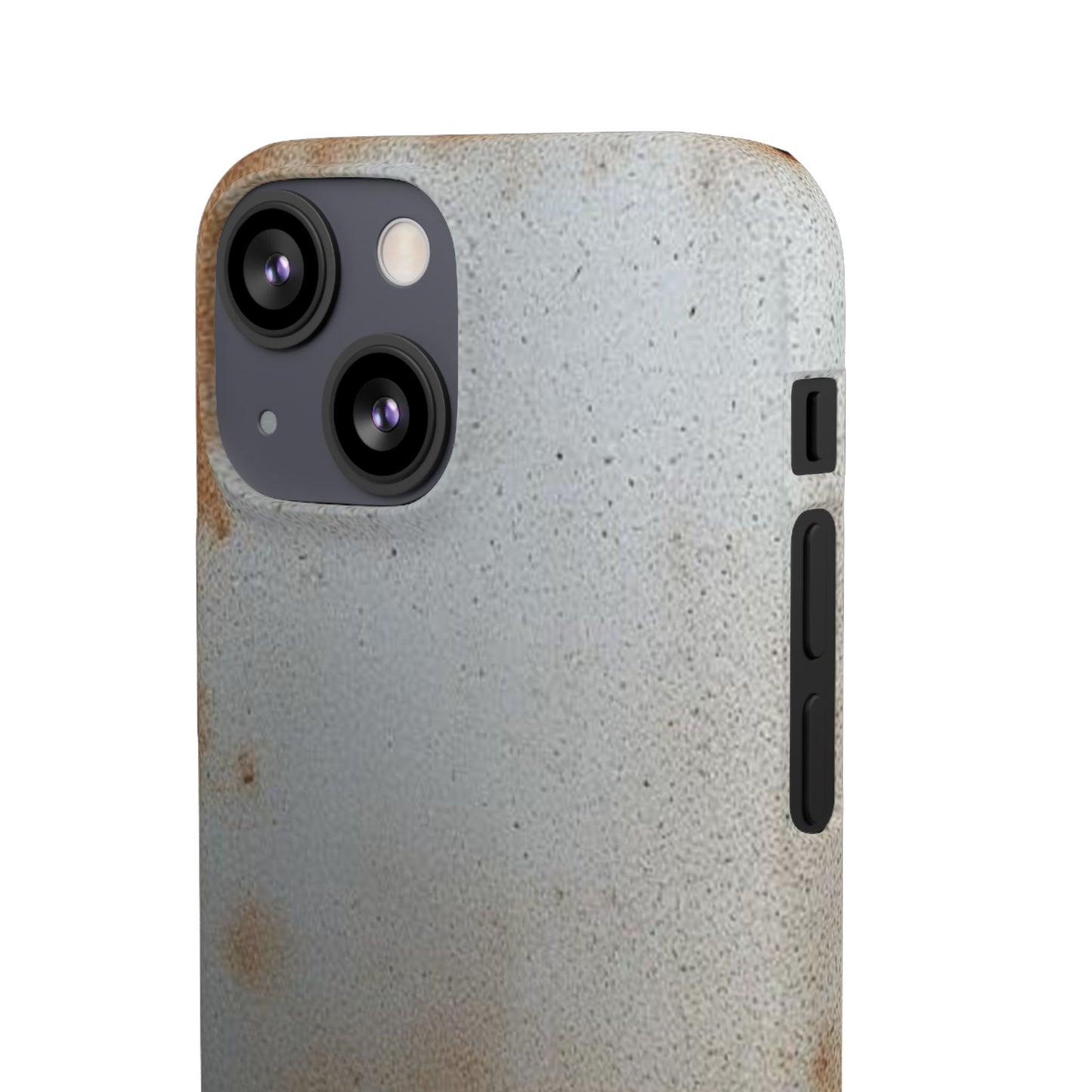 Old Steel Finish iPhone Snap Case