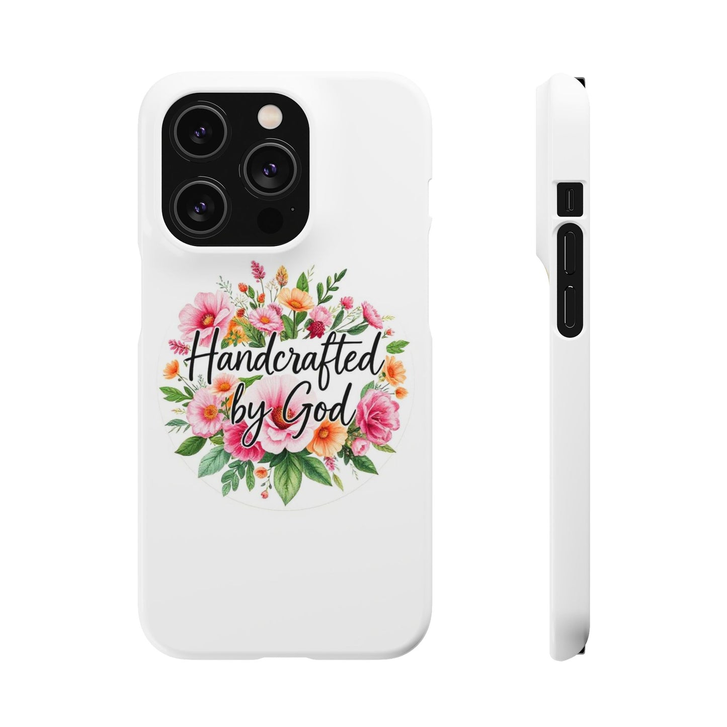 Handcrafted by God Snap Case for iPhone – Fearfully & Wonderfully Made