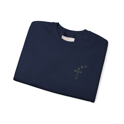 God’s Grace: Cross & Ravens Women's Sweatshirt