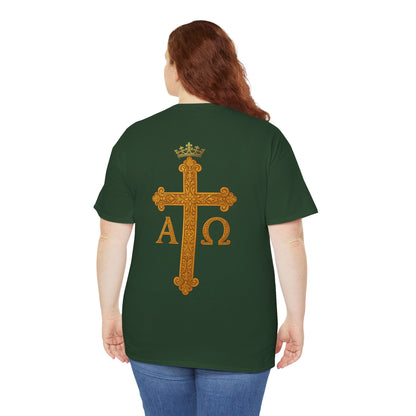 Christ Is King – Lion & Cross Women’s Christian Tee