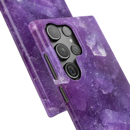 Amethyst Crystal Finish Samsung Snap Case