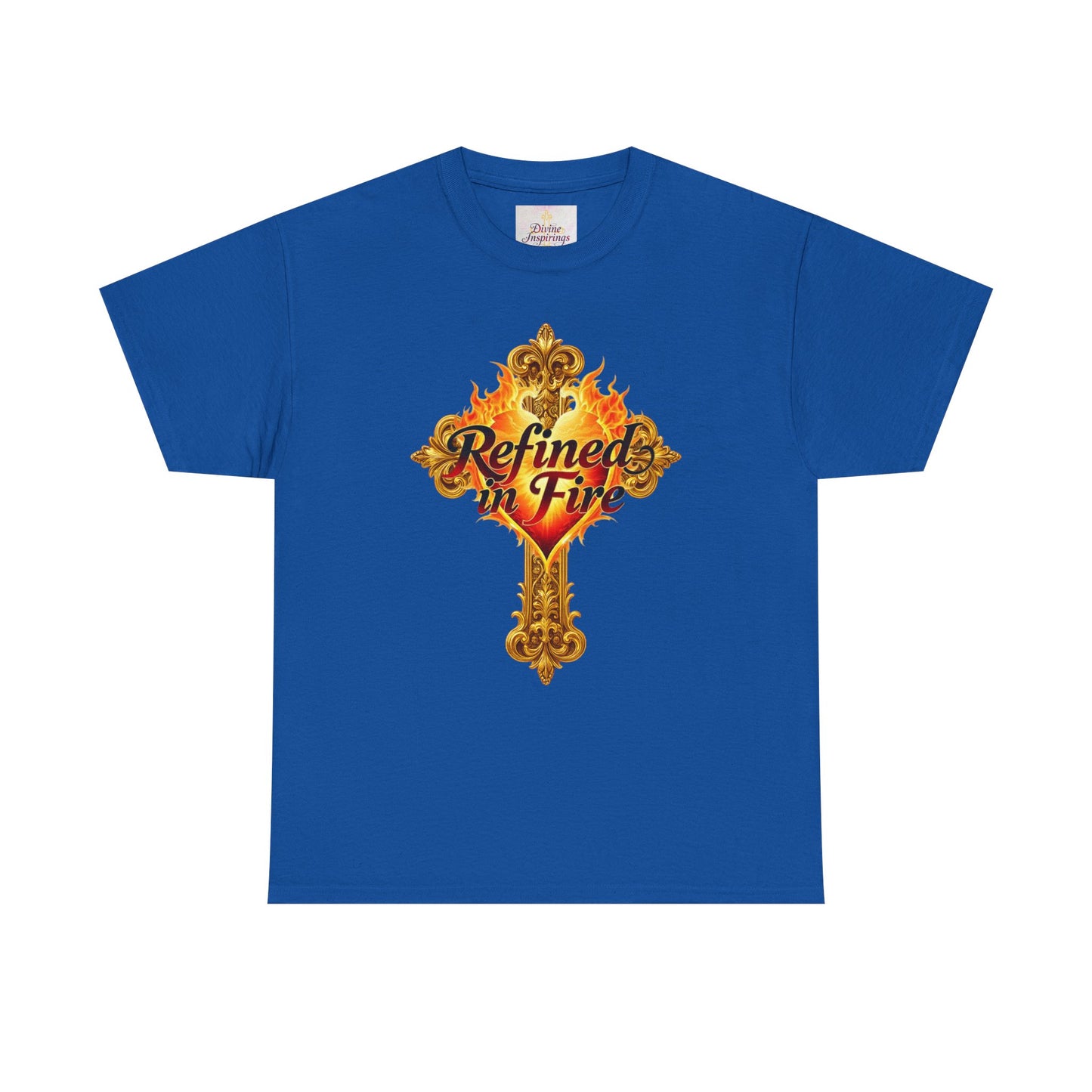 Refined in Fire — Women's Ornate Christian T-Shirt
