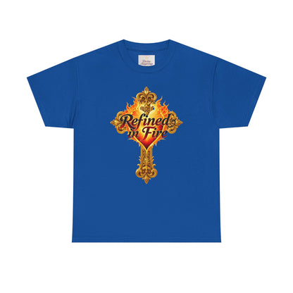 Refined in Fire — Women's Ornate Christian T-Shirt