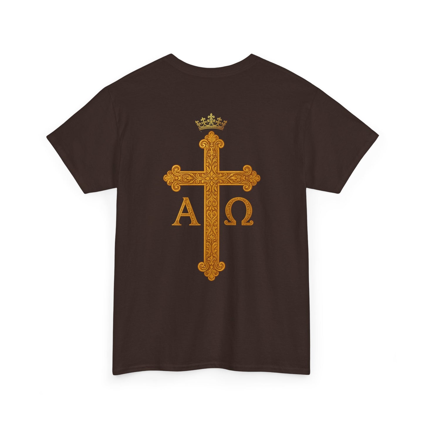 Christ Is King – Lion & Cross Men’s Christian Tee