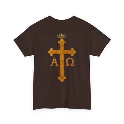 Christ Is King – Lion & Cross Men’s Christian Tee