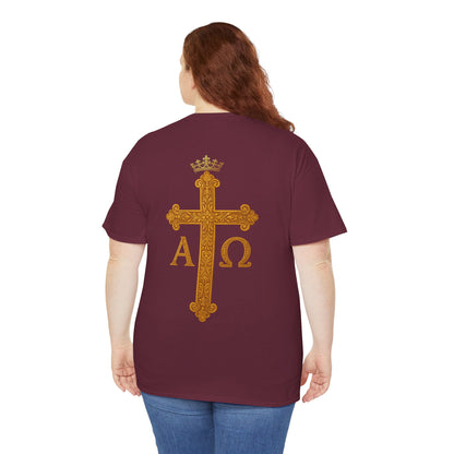 Christ Is King – Lion & Cross Women’s Christian Tee