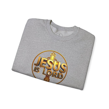 Jesus Is Lord (Gold Ed) - Men's Faith Sweater