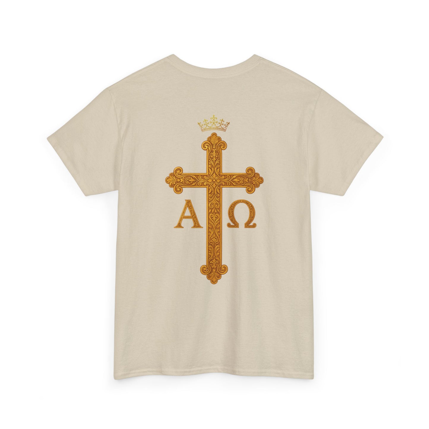 Christ Is King – Lion & Cross Men’s Christian Tee