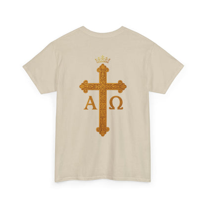 Christ Is King – Lion & Cross Men’s Christian Tee