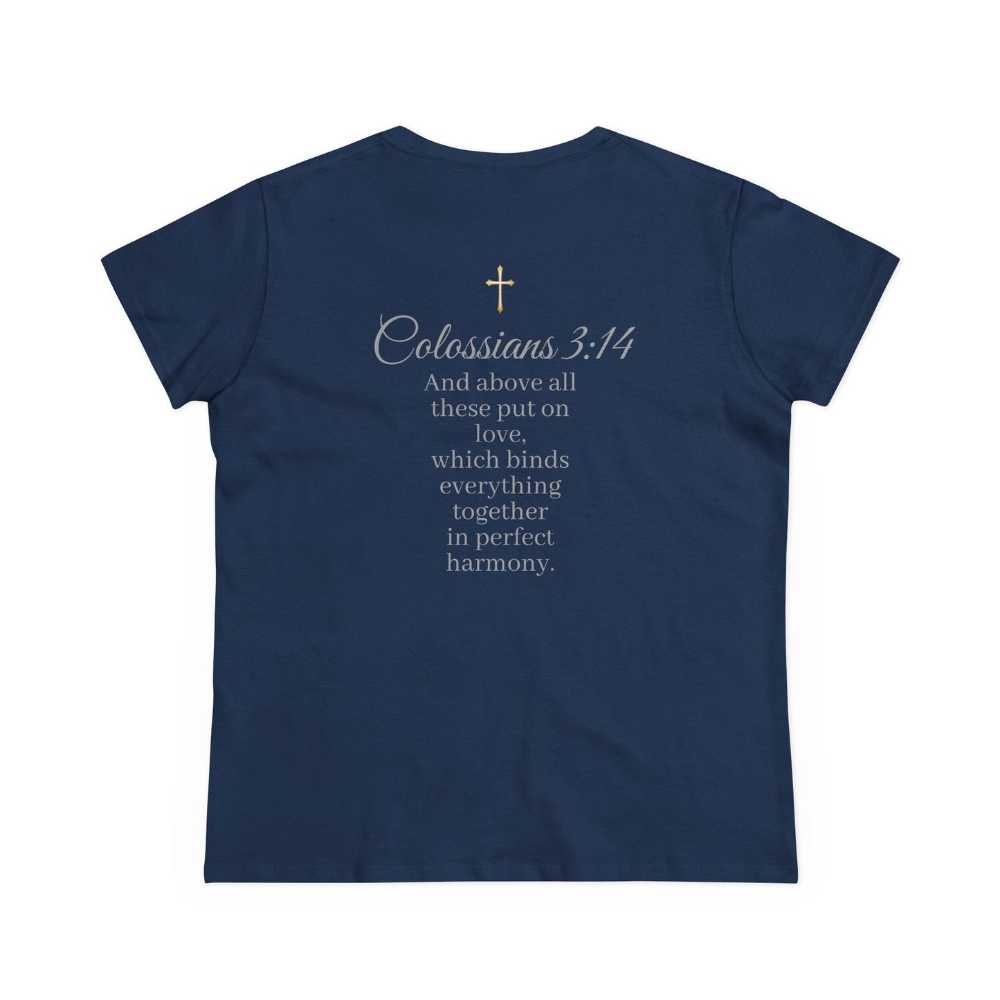 Put On Love Women’s T-Shirt – Grace in Every Thread