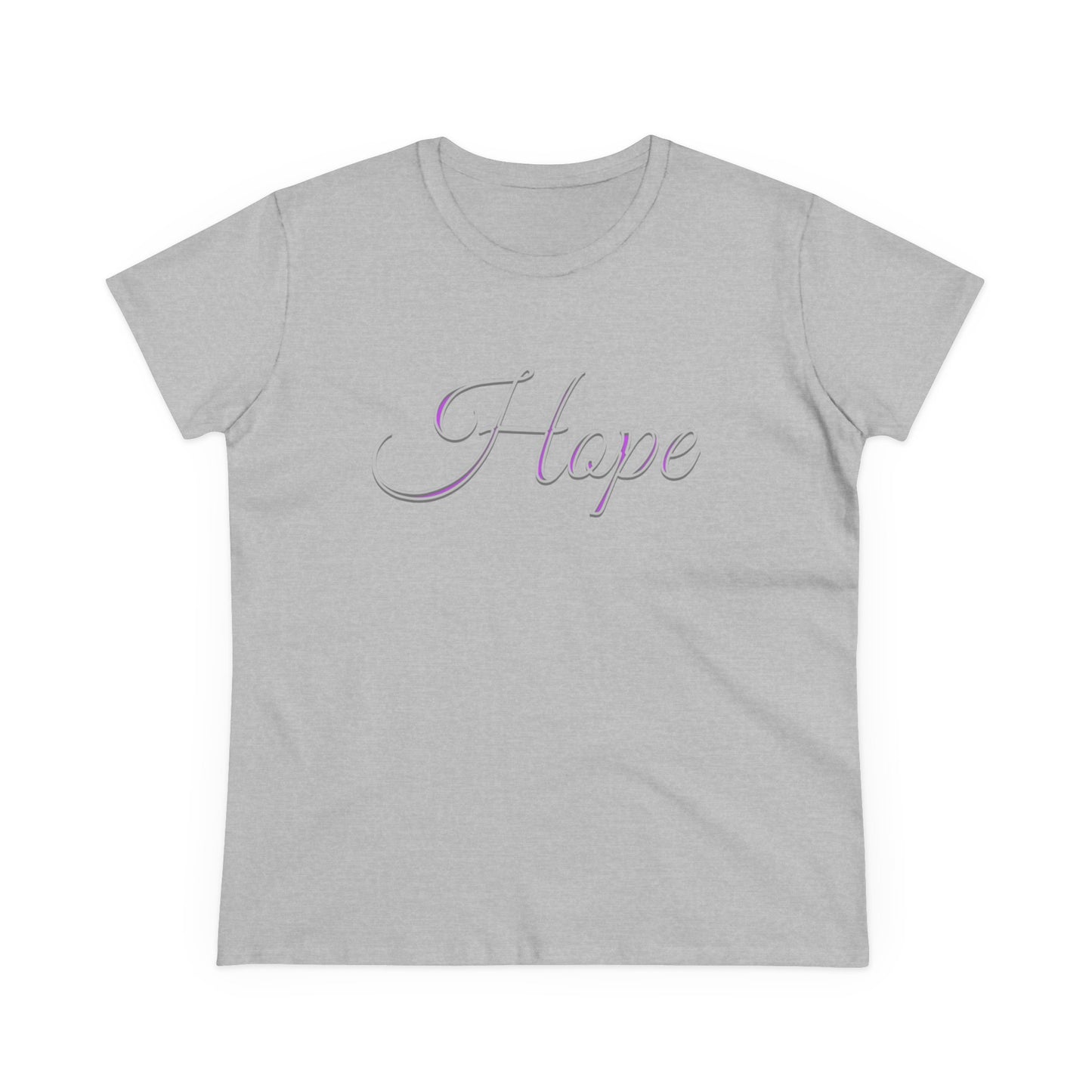 Women’s “Hope” Tee – Inspirational Scripture Design | Romans 15:13