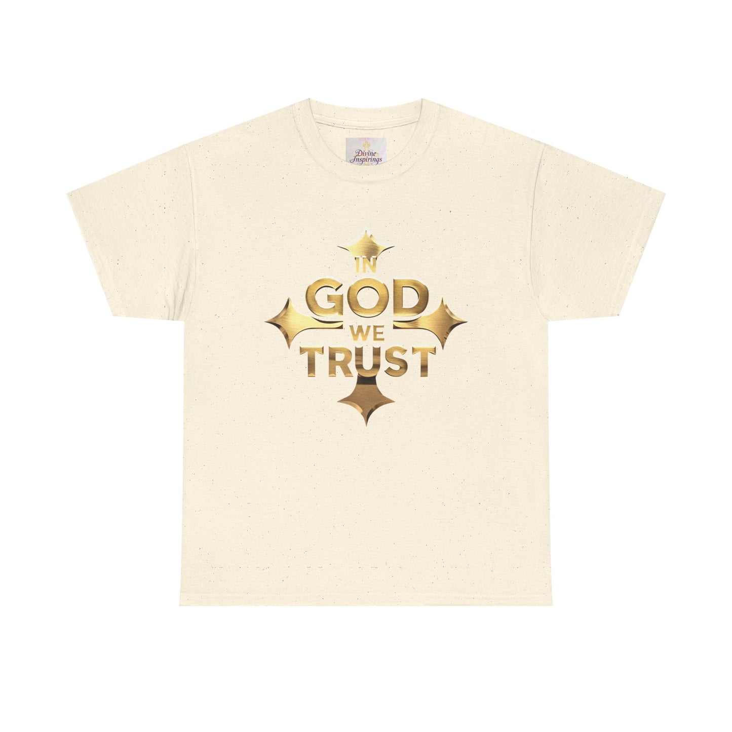 In God We Trust (Gold)- Woman's Christian T-Shirt