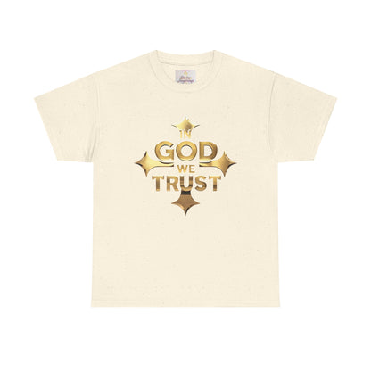 In God We Trust (Gold)- Woman's Christian T-Shirt