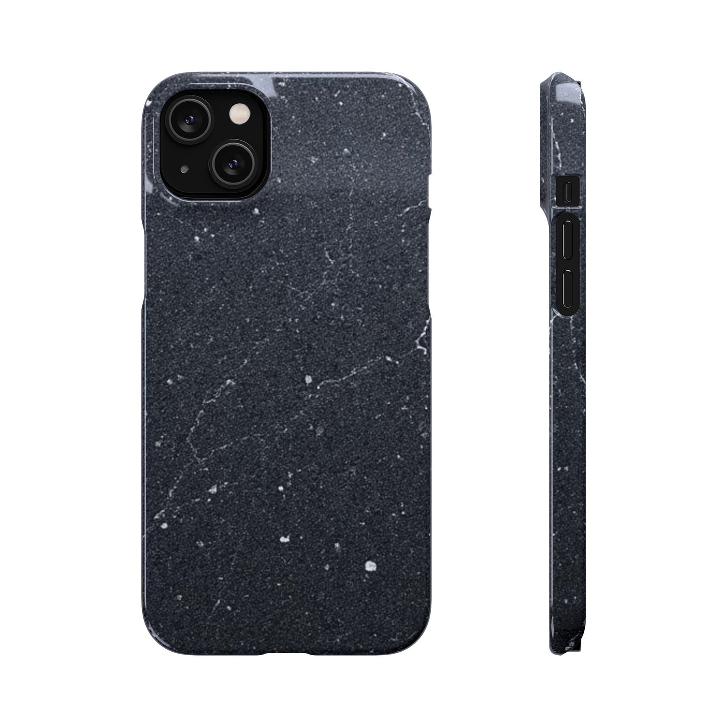 Dark Granite Finish iPhone Snap Case