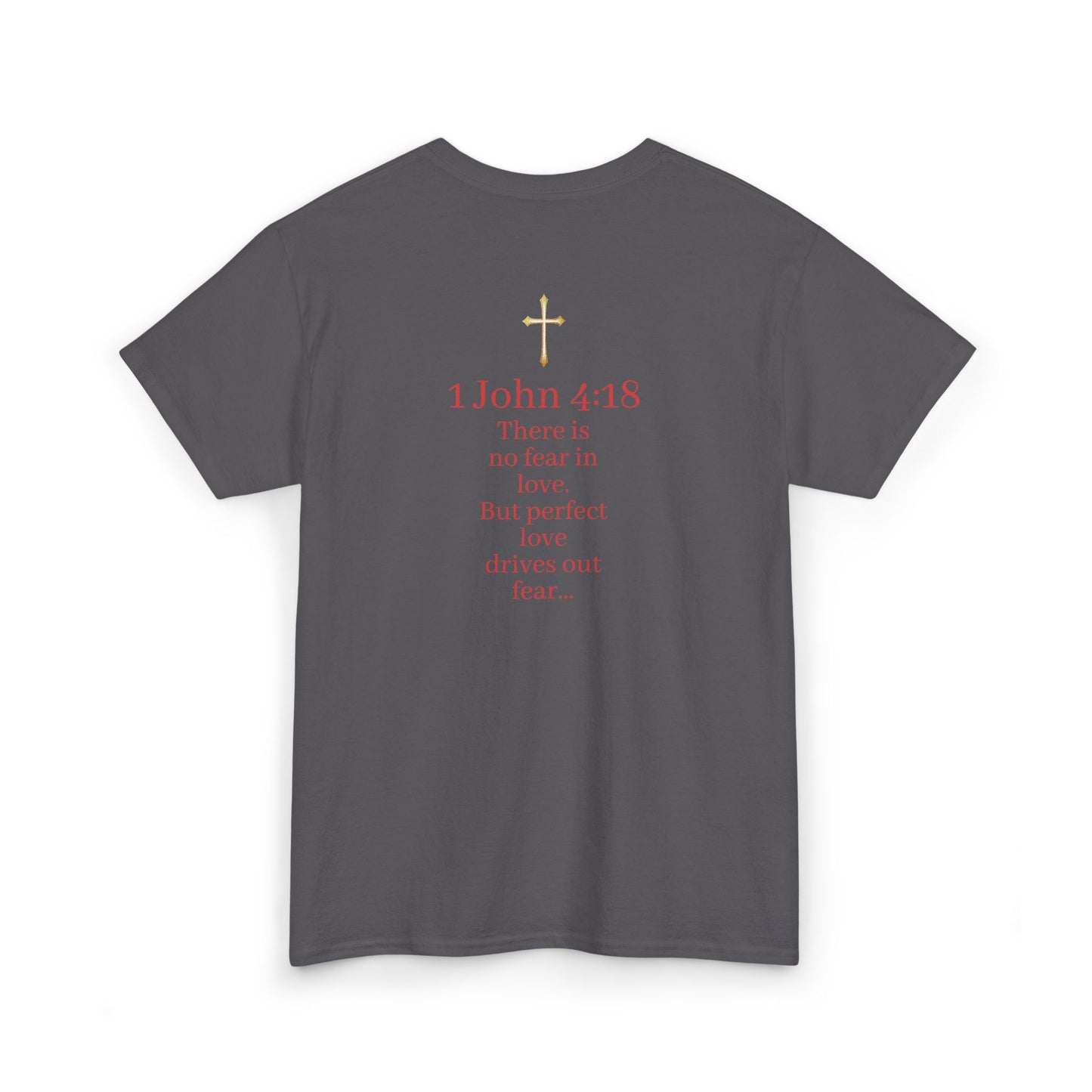 Fearless Love Men’s T-Shirt – Bold Faith in Action