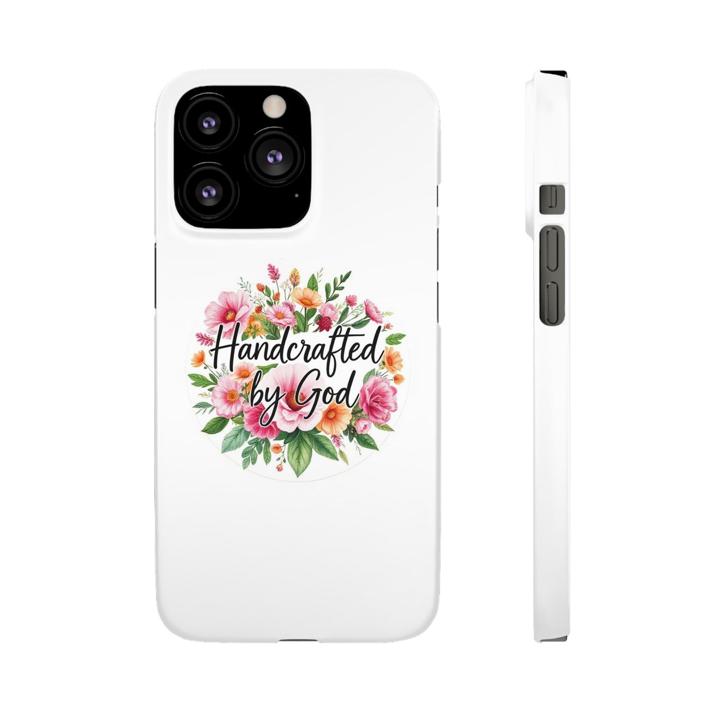 Handcrafted by God Snap Case for iPhone – Fearfully & Wonderfully Made