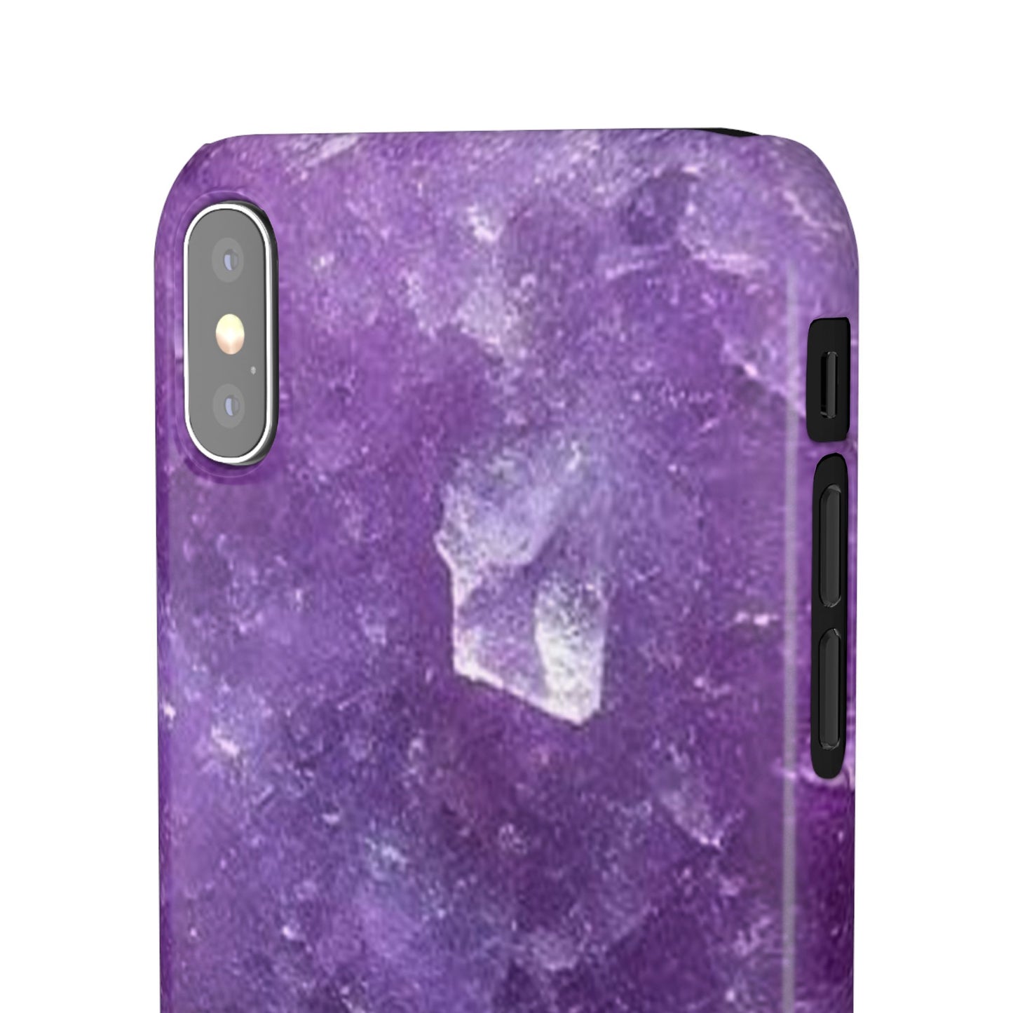 Amethyst Crystal Finish iPhone Snap Case