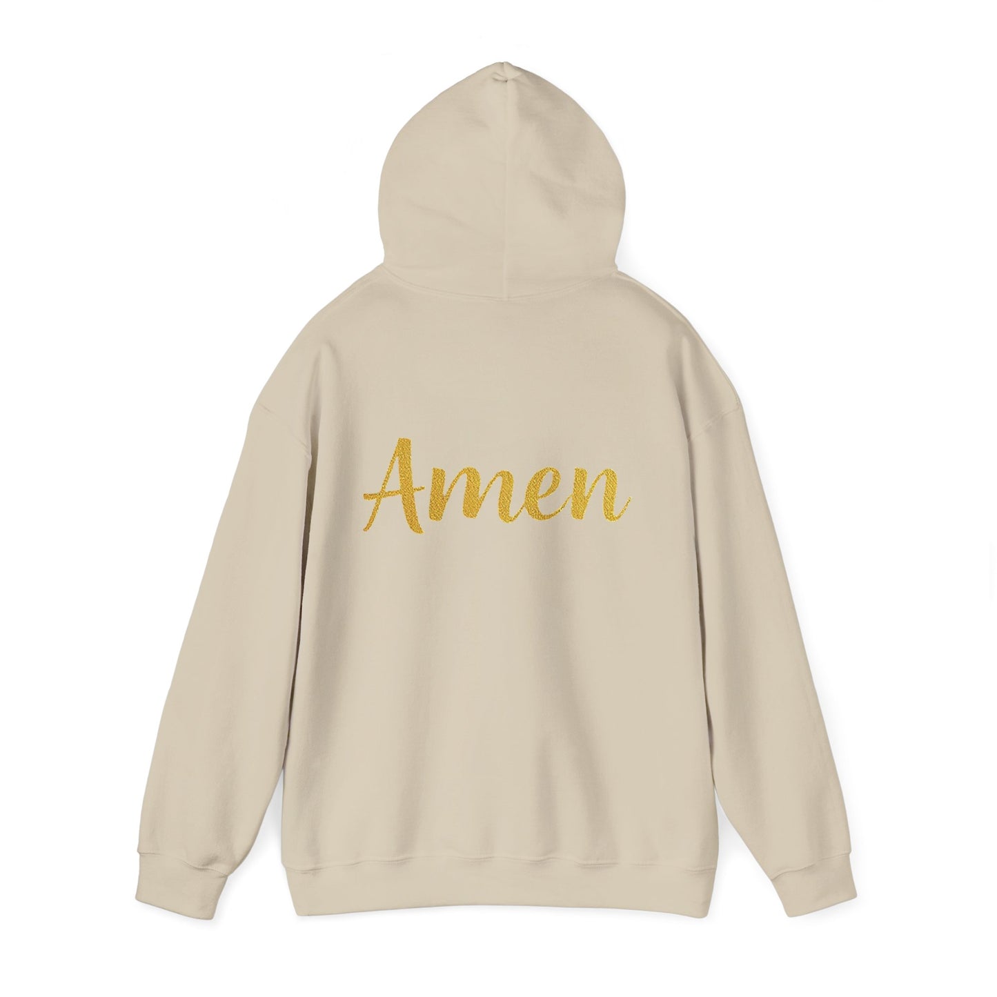 Amen Men’s Hoodie – Inspirational Christian Faith Apparel