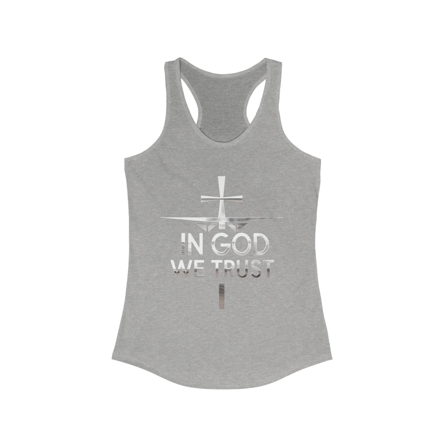 In God We Trust | Women’s Christian Racerback Tank Top