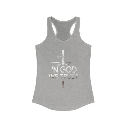 In God We Trust | Women’s Christian Racerback Tank Top
