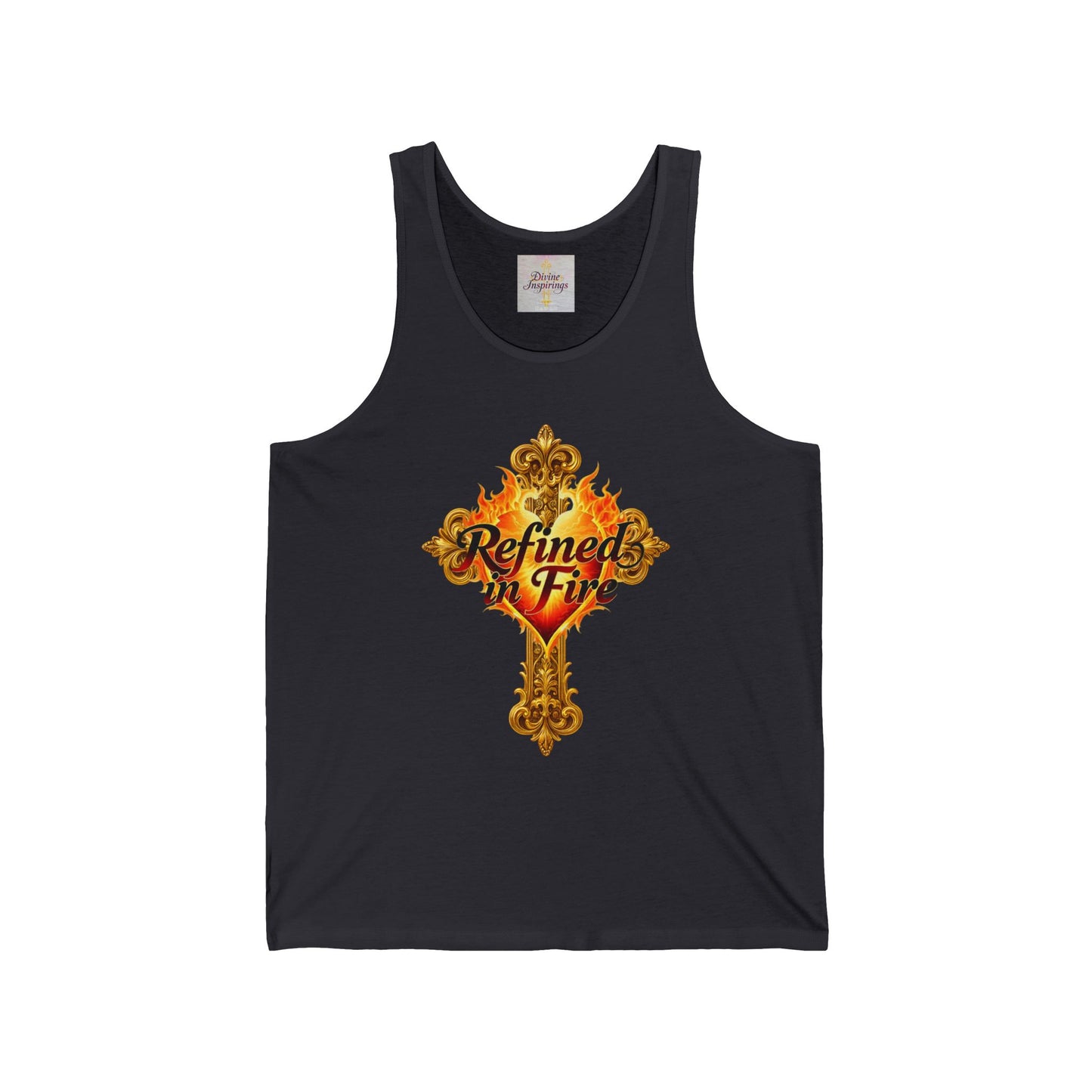 Refined in Fire - Women's Ornate Christian Tank Top