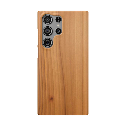 Natural Wood Grain Samsung Snap Case