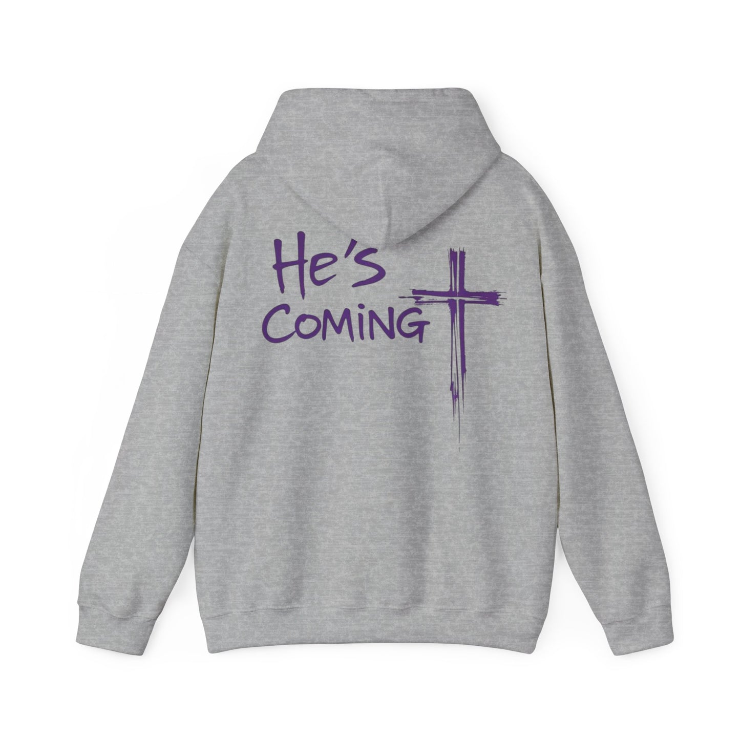 Awaiting Glory – "He's Coming" Women's Christian Hoodie