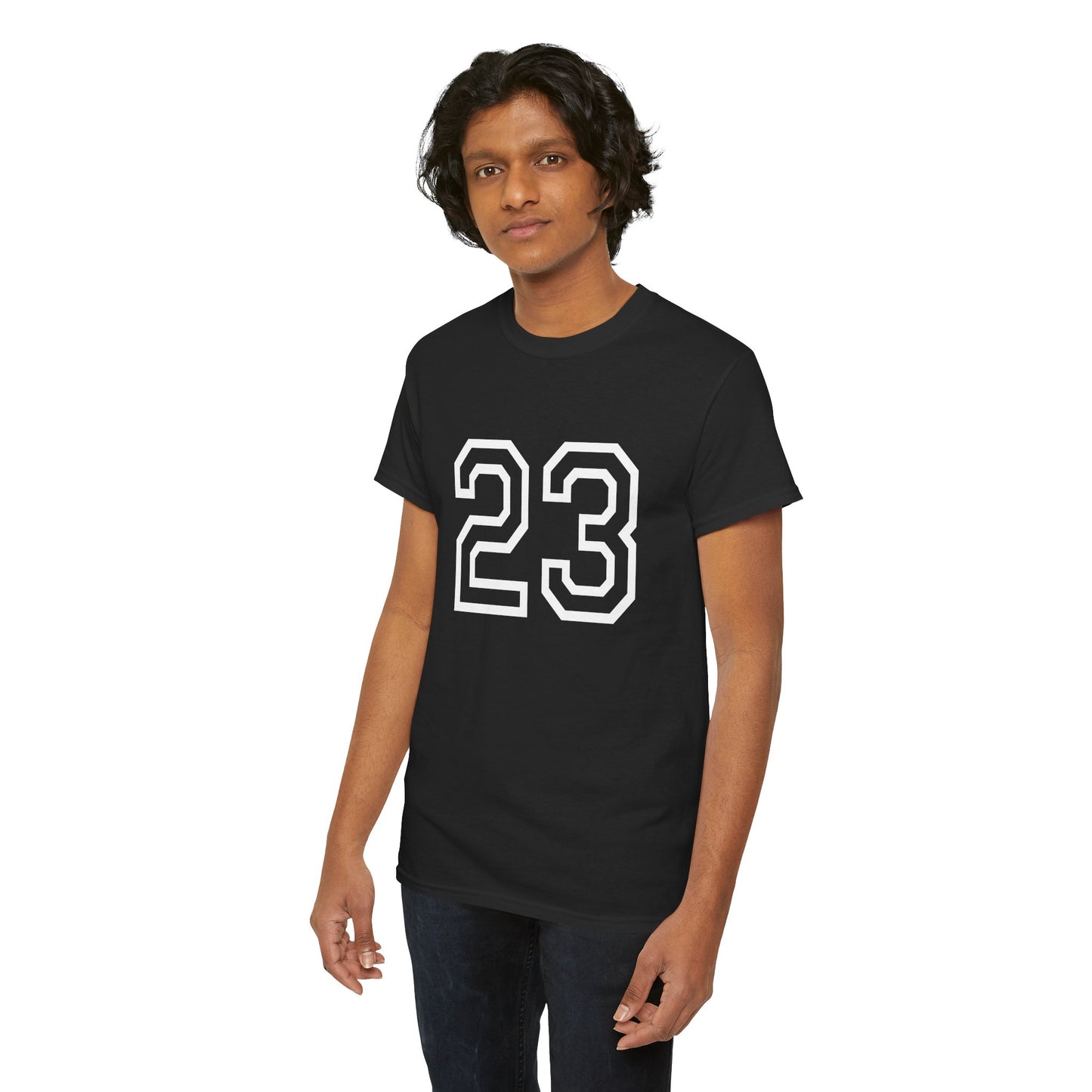 Psalm 23 Men’s T-Shirt – Inspired Sports-Style Shirt (White Numbering)