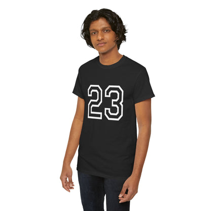Psalm 23 Men’s T-Shirt – Inspired Sports-Style Shirt (White Numbering)