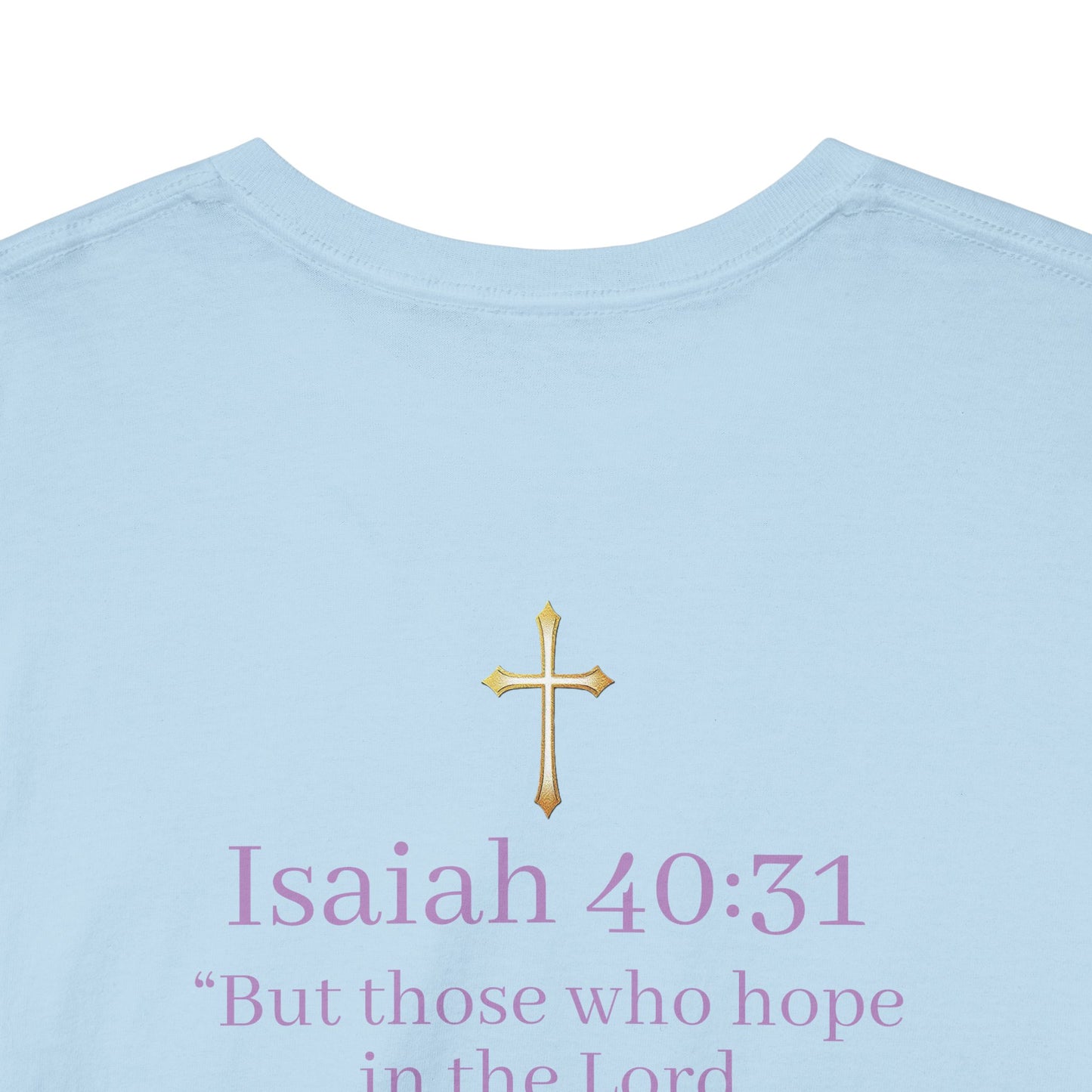 Men’s “Hope” Tee – Bold Scripture Design | Isaiah 40:31