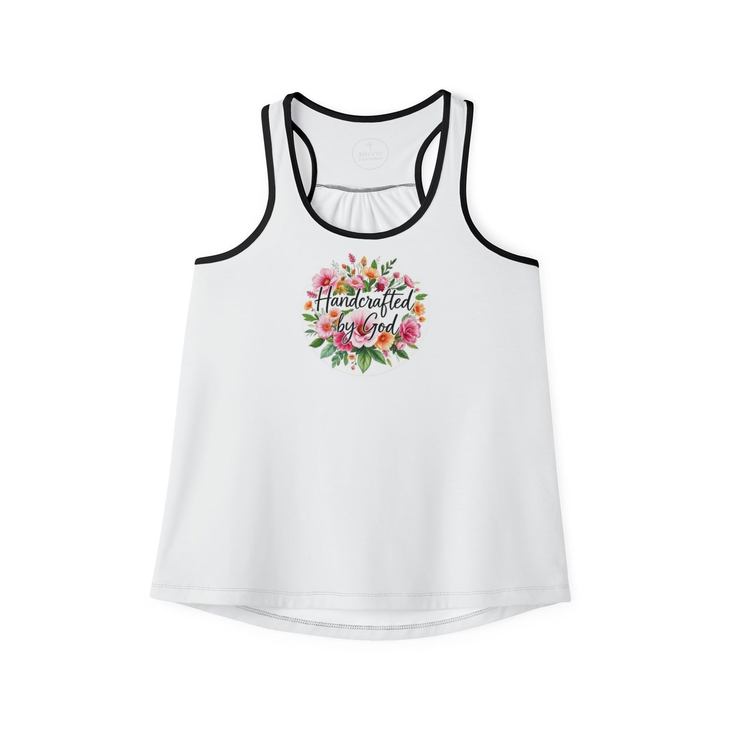 Handcrafted by God Women’s Christian Tank Top – Fearfully and Wonderfully Made