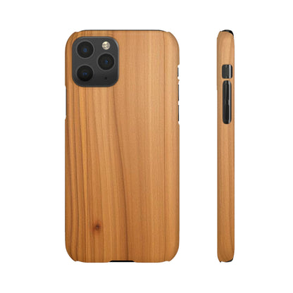 Natural Wood Grain iPhone Snap Case