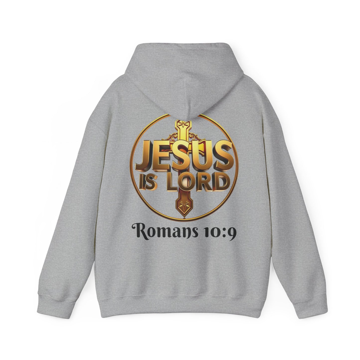 Jesus Is Lord Christian Hoodie – Women’s Bold Faith Streetwear (Dark Lettering)