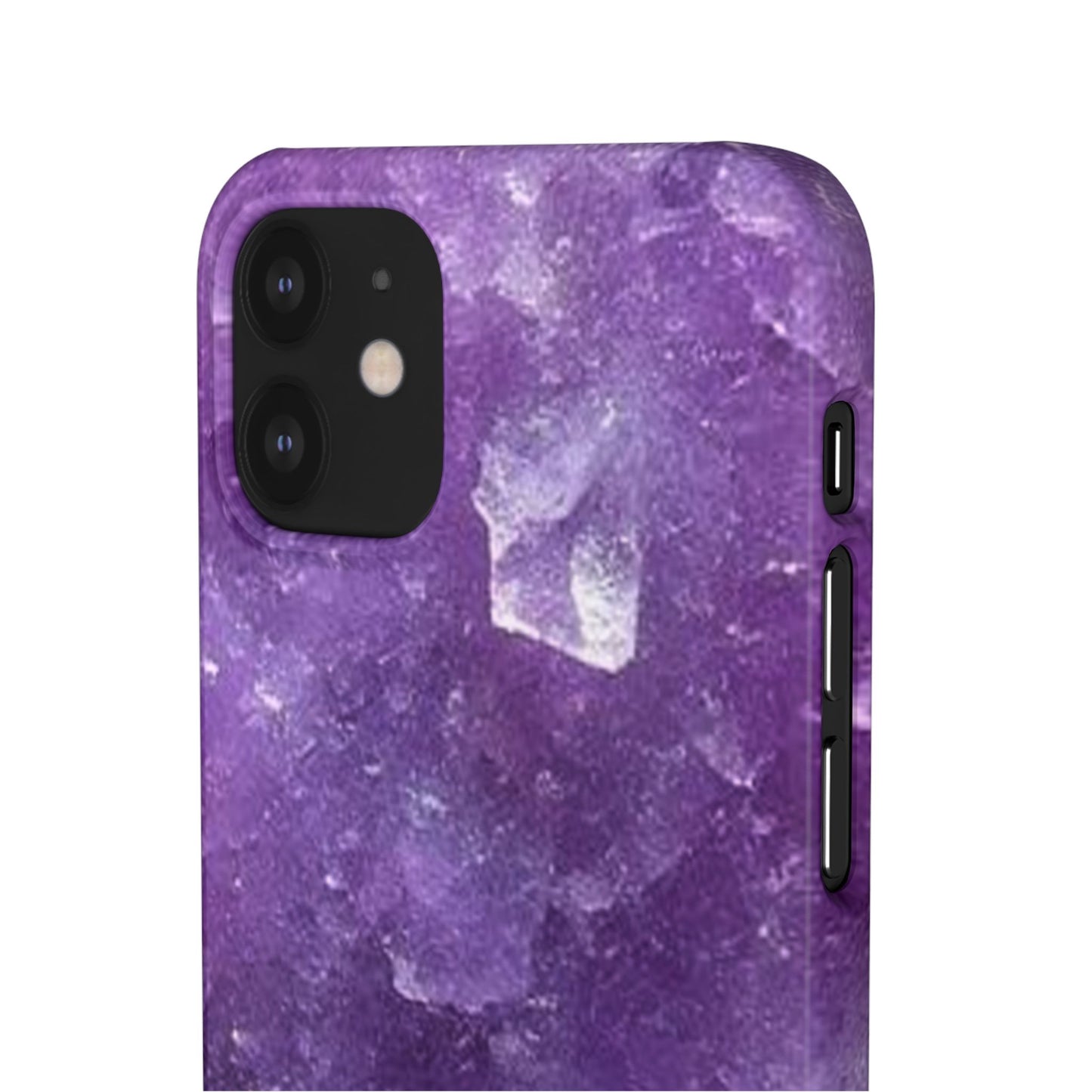 Amethyst Crystal Finish iPhone Snap Case