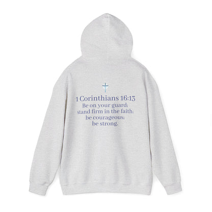 FAITH & Strength – Men’s Scripture Hoodie