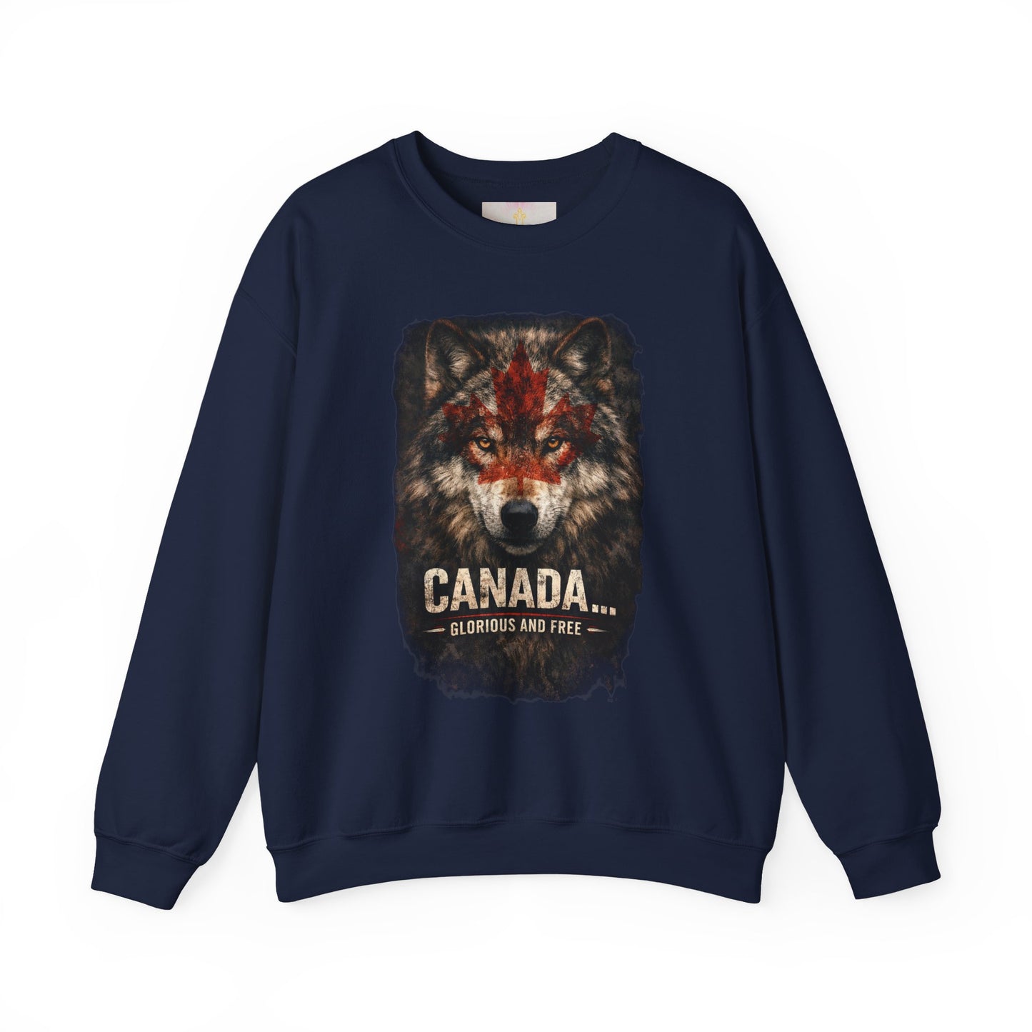 Canada War Paint: Glorious and Free - Women's Sweatshirt