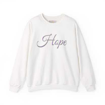 Women’s “Hope” Sweatshirt – Inspirational Scripture Hoodie | Romans 15:13