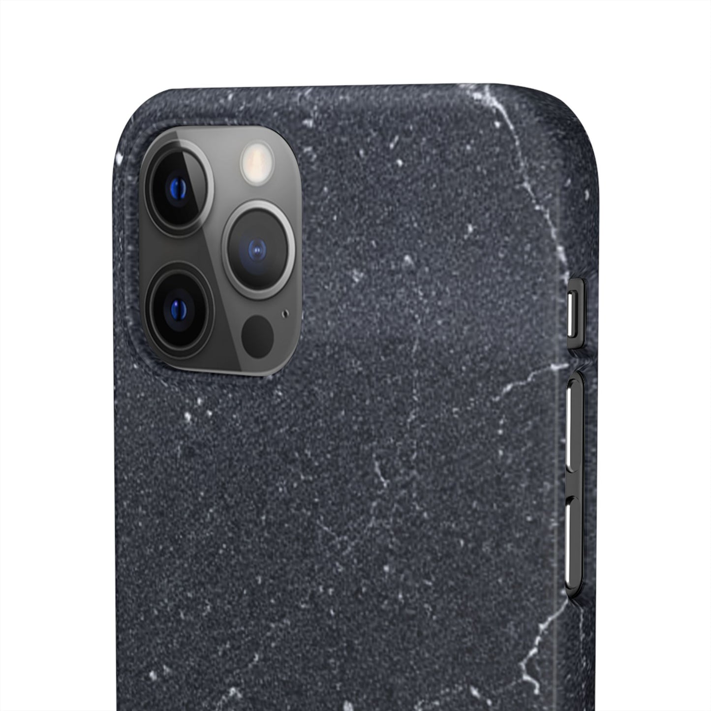 Dark Granite Finish iPhone Snap Case