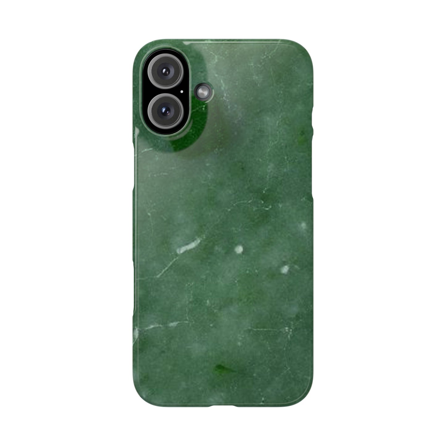 Jade Stone Finish iPhone Snap Case
