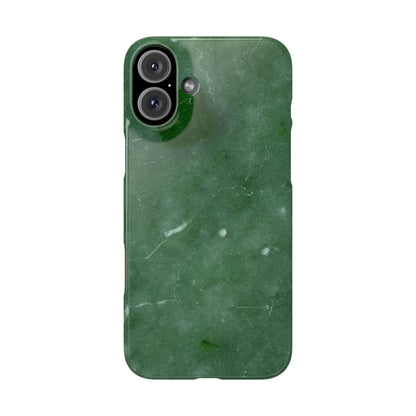 Jade Stone Finish iPhone Snap Case