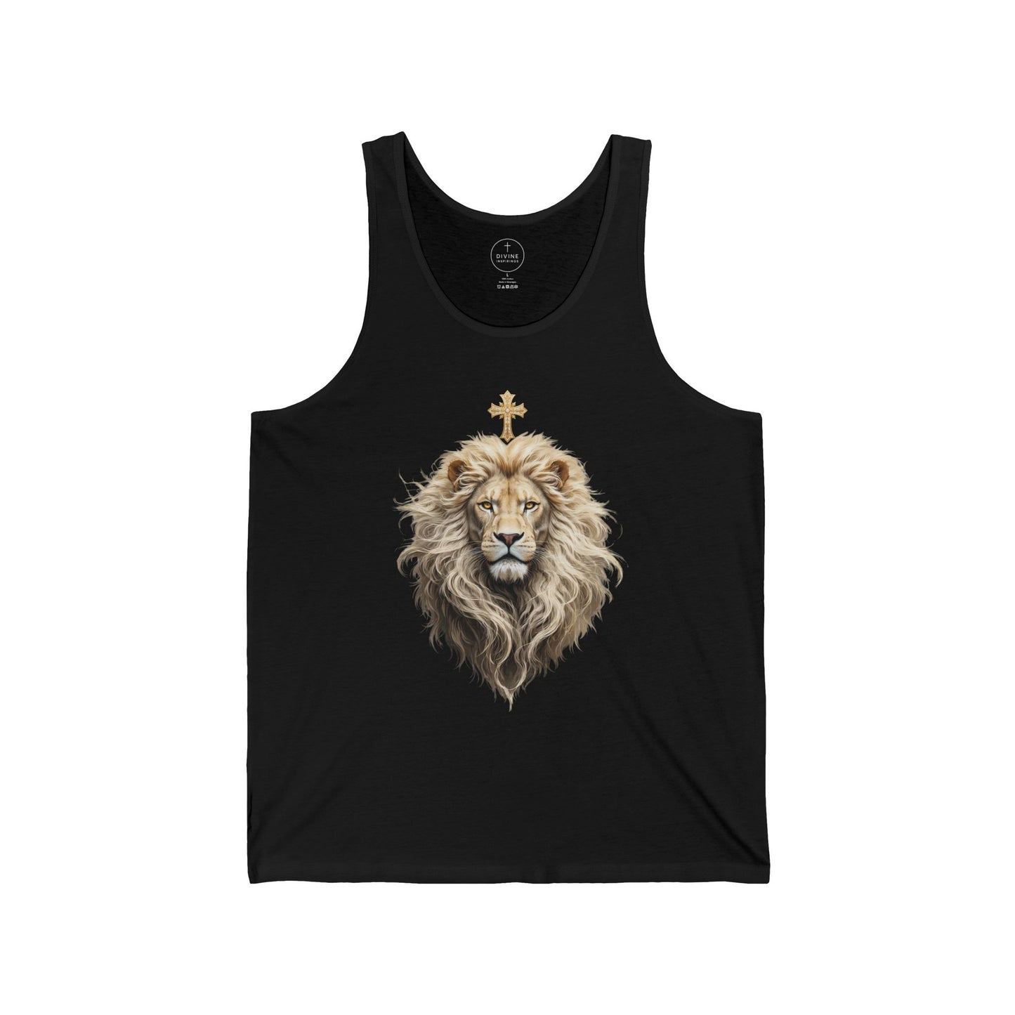 Christ is King (Lion of Judah) - Men's Christian Tank Top
