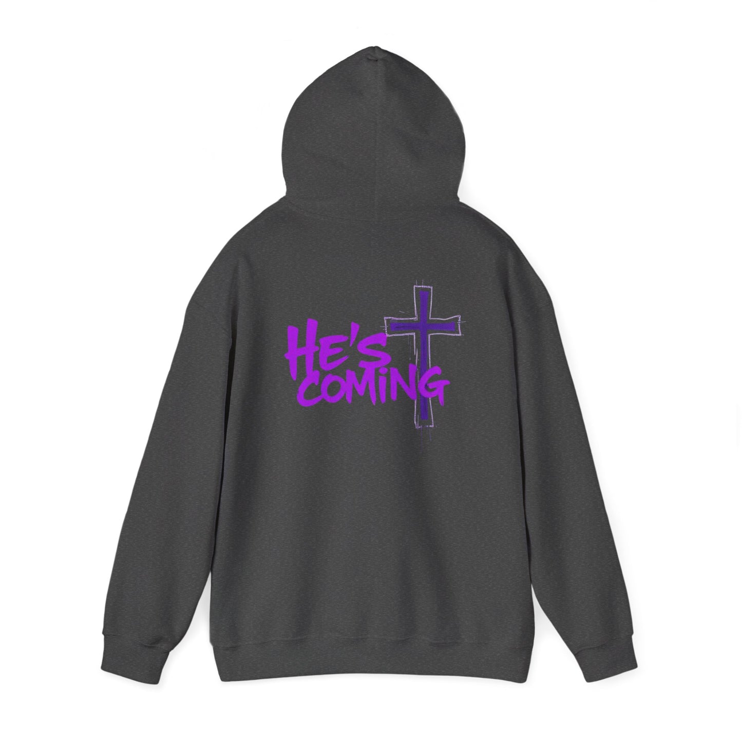 He’s Coming Men’s Christian Streetwear Hoodie