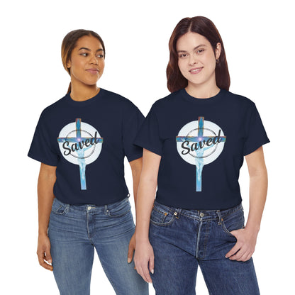 Saved by Grace – Women’s Christian T-Shirt
