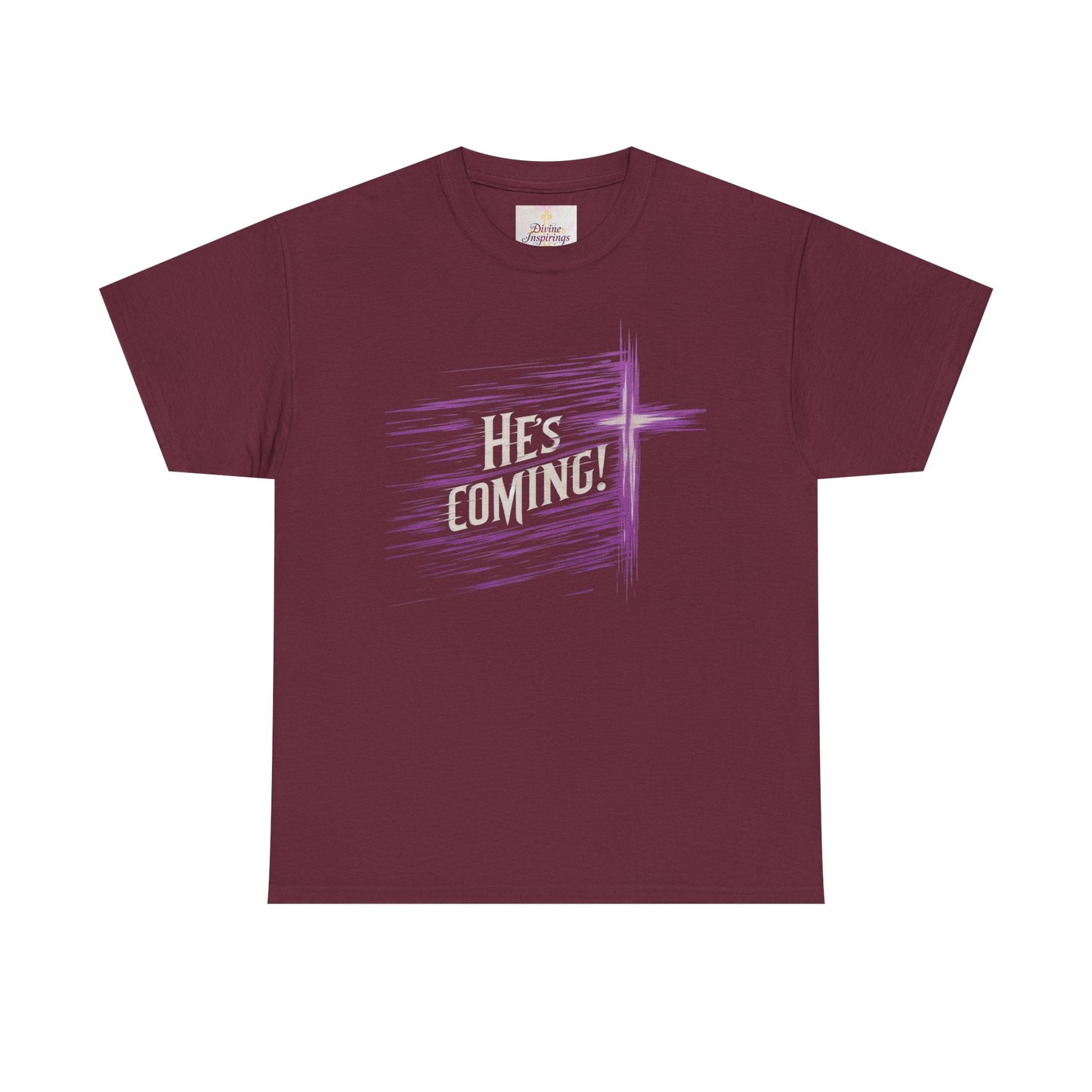 He’s Coming – Bold Christian Women’s Tee