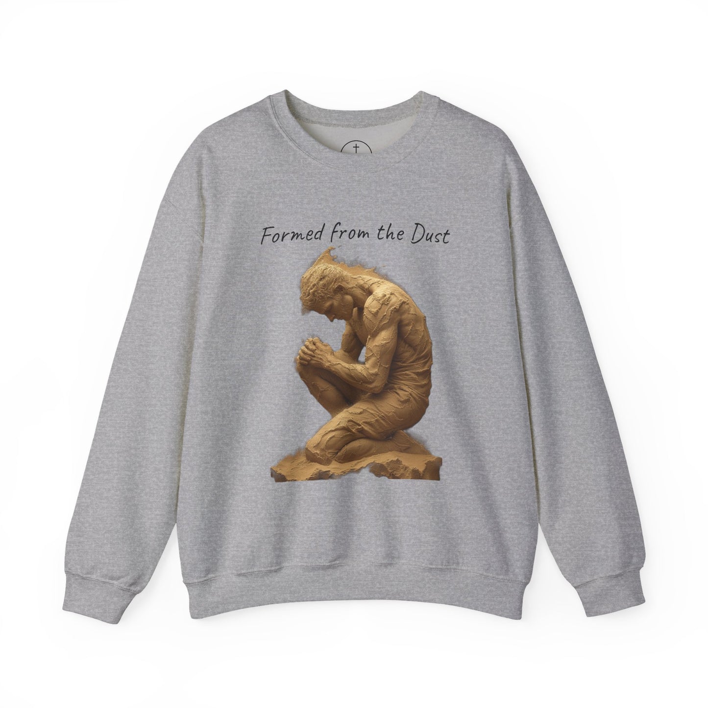 Formed from the Dust (Dark Lettering) - Men’s Christian Sweatshirt